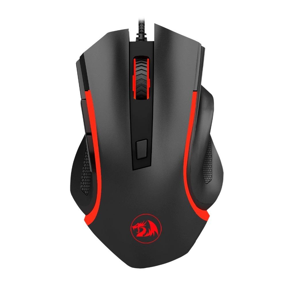 Redragon mammouth M801 USB souris de jeu 16400 DPI 10 boutons ergonomique Programmable pour ordinateur de bureau souris Gamer LOL PC